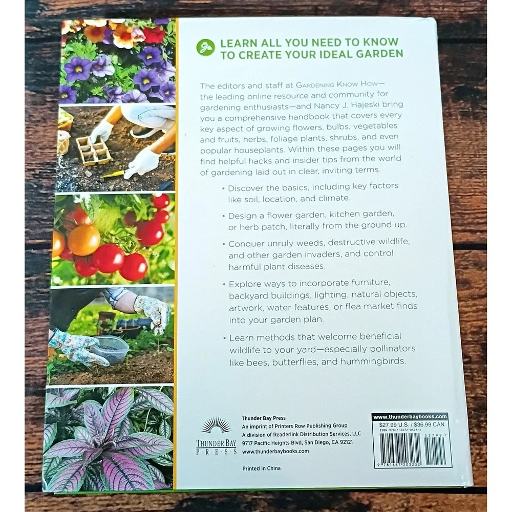 Ultimate Gardening Know How Nancy J Hajeski Thunder Bay Press Garden Guide‎ Book